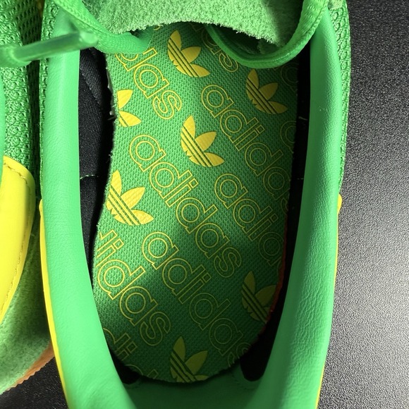 Adidas Handball Spezial Men's Athletic Sneakers New Size 11 Green Yellow JH5444 - Picture 7 of 14